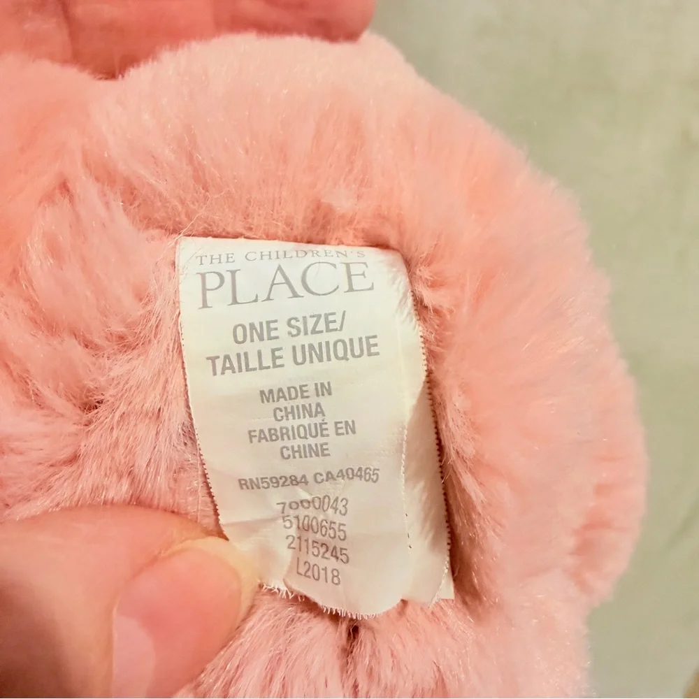The Children’s‎ Place Infinity Soft Pink Faux Fur Girls Scarf
